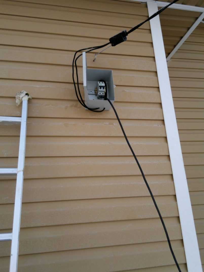 Какого сечения кабель нужен для подключения дома к электросети?