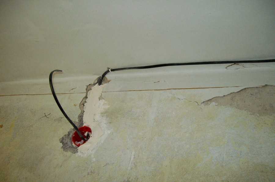 Как найти и устранить обрыв электропроводки в стене