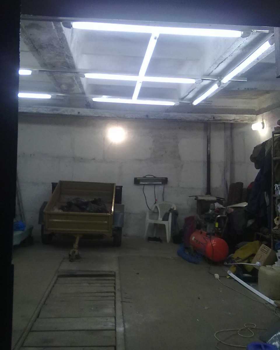 Освещение в гараже своими руками - инструкция!