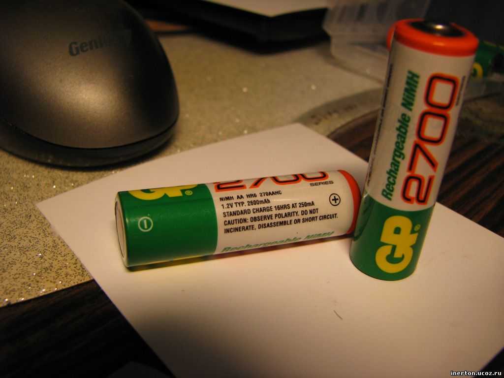 Как отличить аккумуляторную батарейку от обычной?