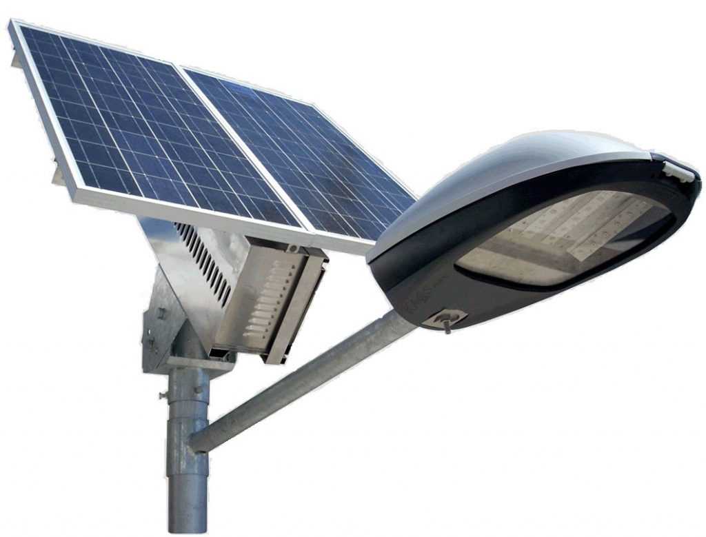 Экономный вариант - уличное освещение на солнечных батареях
