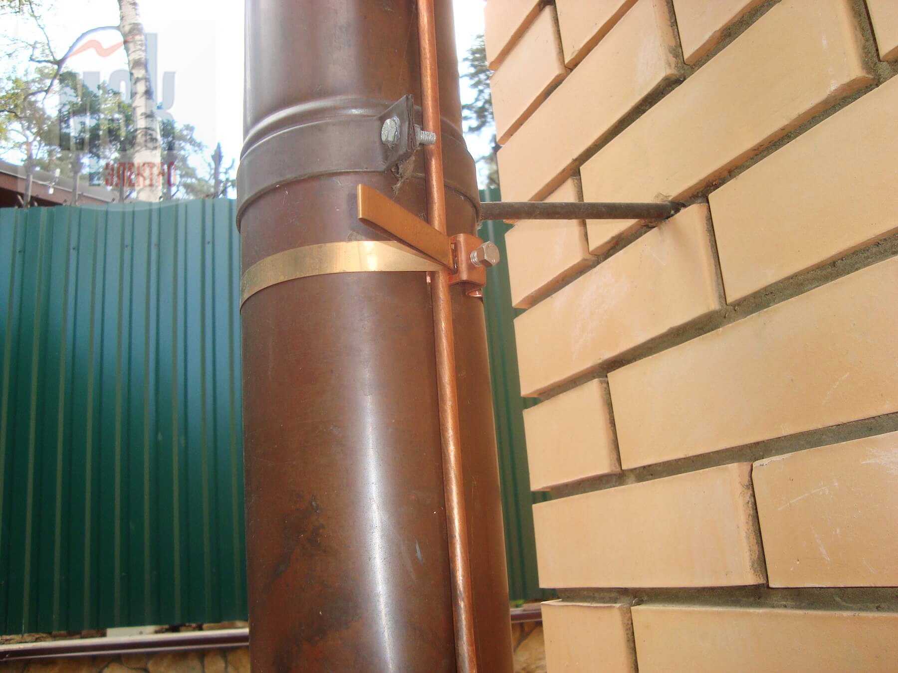 Монтаж молниезащиты с учетом особенностей здания, типовой проект ...