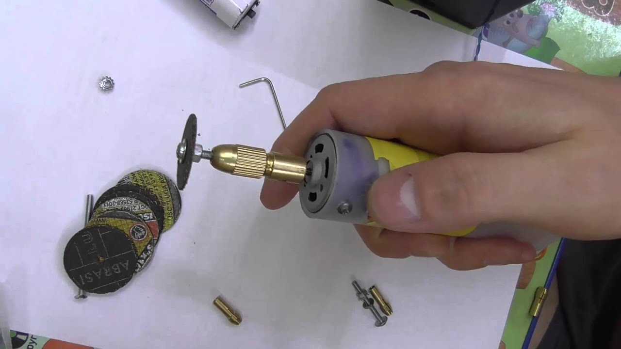 Способы изготовления мини-дрели своими руками