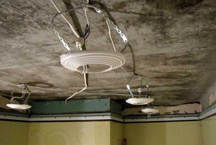 Установка светильников на потолок. способы монтажа.