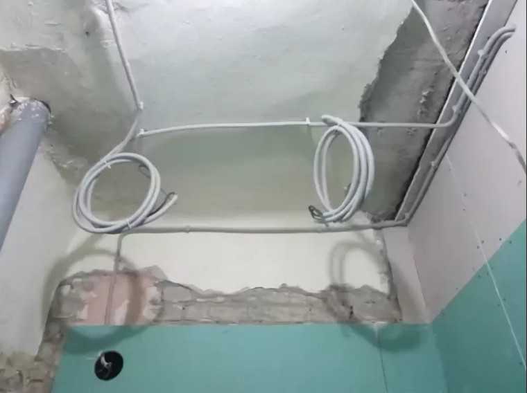 Электропроводка в ванной комнате