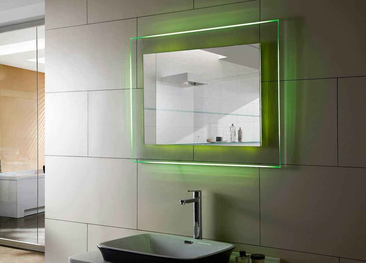 Как сделать подсветку зеркала в ванной: лучшие идеи, фото, видео