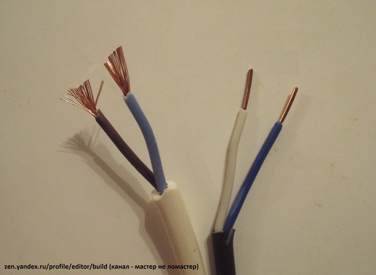 Какой кабель использовать для проводки в квартире и доме: марка, сечение, негорючий