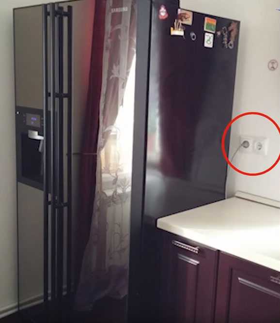 Как установить холодильник под окном в нишу