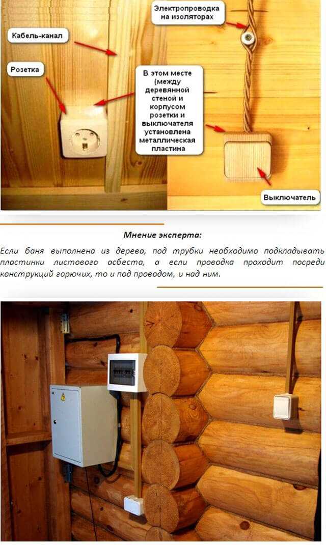 Главное – безопасно: монтируем проводку в деревянном доме своими руками по всем правилам