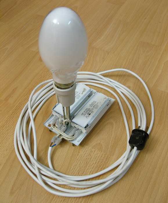 Как подключить лампу дрл - всё о электрике в доме