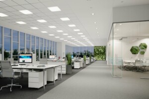 светодиодное освещение для офисного помещения